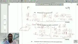 CXC maths paper 2 (Matrices and vector 2022)-part 2