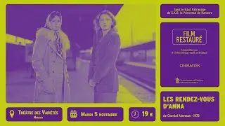Les Rendez-vous d'Anna de Chantal Akerman (1978) // La Bande Annonce