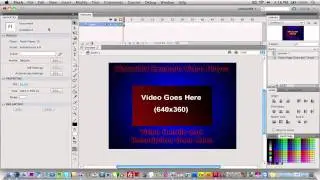 How to make an adobe flash video player.