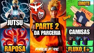 VAI MUDAR! PATENTE 2025, CAMISA FLUXO,TOP CRIMINAL VERMELHO, PARTE 2 NARUTO NOVIDADES FREE FIRE