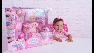 КУКЛА БЕБИ БОРН распаковка обзор/ Doll Baby Born unboxing review
