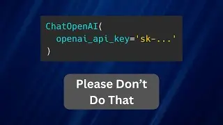 Python: Secure API keys with DotEnv or OS Variables