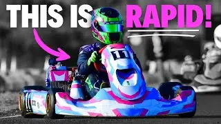 Driving a VERY Fast Rotax Max at Fulbeck!