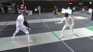 Euro Champs 2025 JME - L4 - Matthew Buelau GER v Marco Francesco Locatelli ITA