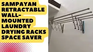 SAMPAYAN RETRACTABLE WALL MOUNTED LAUNDRY DRYING RACK