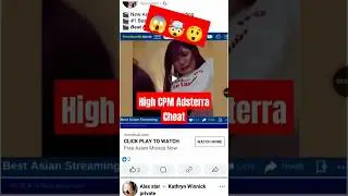 $240+ Adsterra High CPM Tricks explained in 17 seconds
