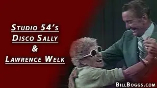 Lawrence Welk and Studio 54's Disco Sally with Bill Boggs