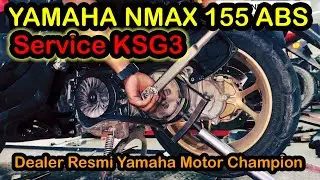 Service ketiga motor NMAX  indikator Oil berkedip