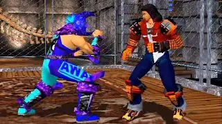 Fighting Vipers 2 (2001) DELSOL Playthrough (60 FPS) SEGA Dreamcast