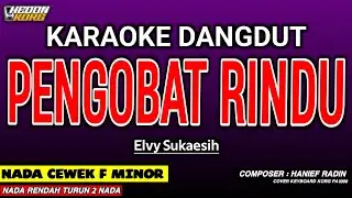 PENGOBAT RINDU KARAOKE DANGDUT - ELVY SUKAESIH