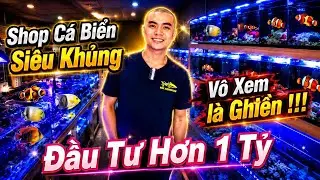 Super Huge Sea Fish Shop | New Experiences in Marine Aquaculture |  beautiful sea fish shop