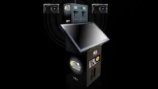 Digital Centre Instant Souvenir Photo Kiosk by Birmingham Vending
