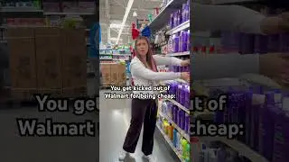 WALMART KICKING out customers for buying CHEAP PRODUCTS. #shorts