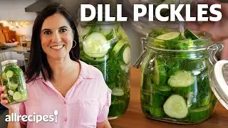 How to Make Refrigerator Crunchy Dill Pickles | Quick Pickles | Get Cookin’ | Allrecipes.com