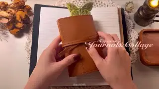 [ASMR] It is quite simple | #asmr #journal #scrapbook #collage