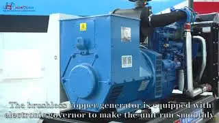 Yuchai 150kw diesel generator set open type
