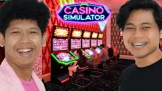Aku dan Weda Membangun Casino Terlarang - Casino Simulator Indonesia #1