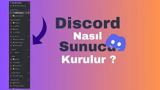 🤪DİSCORD NASIL SUNUCU KURULUR ? - NASIL ŞABLON YAPILIR ? - YENİ KANAL, YENİ VİDEO !