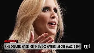 Ann Coulter BLASTS Walz's Son For Celebrating Father's Speech