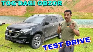 Trailblazer Tog'dagi obzor test drive real video