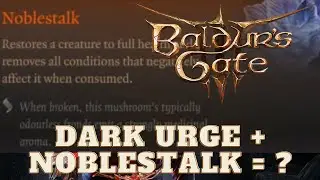 (Spoilers) BG3: What Happens If The Dark Urge Eats A Noblestalk?