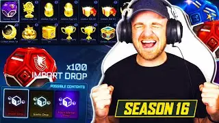 *OMG* A Fan Gave Me Their Account for The BIGGEST Golden Crate Opening in Rocket League in 2024!