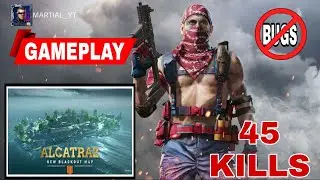 HATE WHEN BUGS 😠 OCCURRED IN COD MOBILE AT ALCATRAZ GAMEPLAY | BUG FIX | Redmi note 8 | MARTIAL YT