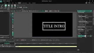 How to create a COOL Title Intro in VSDC Free Video Editor