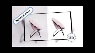 Amazon product image background removal in photoshop #fiverr #amazon