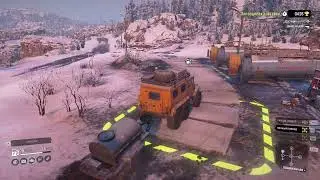 Запоздалая доставка. Амур, Космодром. Snowrunner
