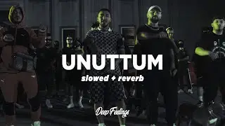 UZI - Unuttum (Slowed + Reverb) Lyrics | Sözleri