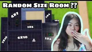 BUILDING A HOUSE BASED ON RANDOM SIZE ROOM GENERATOR?? | The Sims 4 Building Challenge