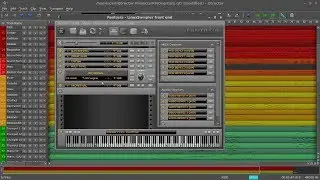 Qtractor and Linux Sampler (Project Walk-Through)