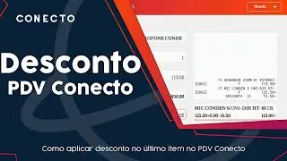 Desconto de valor no último item da venda no PDV Conecto (Venditor)