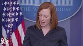 Jen Psaki Saying "Uh" for 10 Minutes