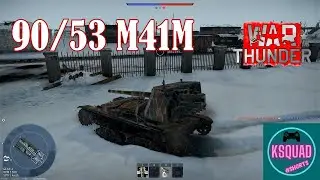 90/53 M41M Italian tank destroyer Kills  War Thunder 