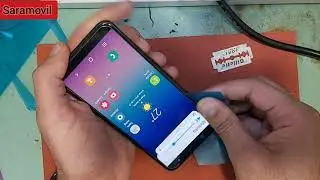 desmontar Samsung a600fn la pantalla طريقة فك جهاز سامسونجa6