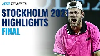 Tommy Paul vs Denis Shapovalov For The Title | Stockholm 2021 Final Highlights