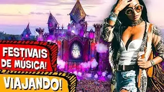 5 MELHORES festivais de MÚSICA do MUNDO! 🎵 🌍