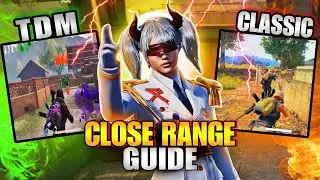 Close range drills That Every Player needs!! - Never Miss Close Range Fights Again | PUBG Mobile
