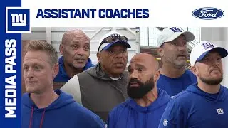 Assistant Coaches Speak from Training Camp | New York Giants