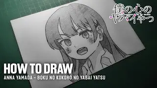 How to Draw Anna Yamada - [Boku no Kokoro no Yabai Yatsu] Step by Step for Beginners