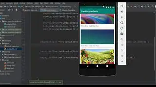 Android CardView Inside RecyclerView || *Advance Android Tutorial*