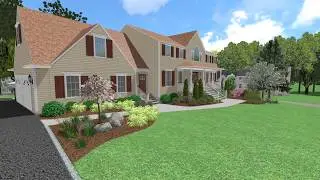 Pizzarello front landscape design 1