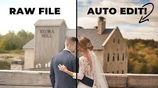 AUTOMATIC WEDDING PHOTOGRAPHY EDITING?! Behind The Scenes Full Wedding Day