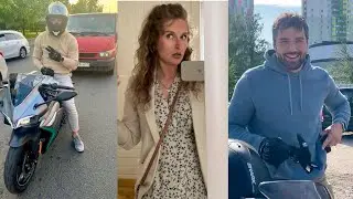 Стас на мотоцикле 🏍️ сносим грядки ⚒️ еду на др к Свете 🥳 VLOG