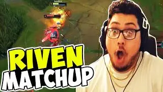 INTENSE GAME VS a RIVEN ONE-TRICK in MASTERS