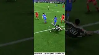 REBOUNDS IN EA FC 24 ARE NEXT LEVEL 😵‍💫 ! #shorts #eafc24 #easports  #fifa