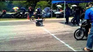 Sprint wakil dari Sungkai at Kampung Gajah