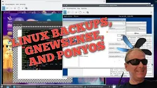 Backups in Linux, LuckyBackup, gNewSense, and PonyOS : Cooking With Linux (without a net)
